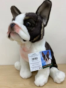 Boston Terrier 12" Spielzeughund, wie er ist, personalisiert, geschenkverpackt 3 Optionen - Bild 1 von 41