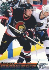 1998-99 Pacific Paramount Hockey Emerald Green #125 Denny Lambert Predators