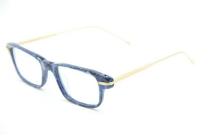 NUEVAS GAFAS MORGENTHAL FREDERICS EMPIRE 840 AZUL HABANA DORADO AUTÉNTICAS 50-18 Foto 1 de 3