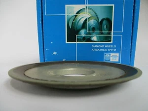 4 Zoll/100 mm Loch 1,259 Zoll Typ: 12R4 Schüssel Diamant Schleifscheibe für Säge, Zähne - Bild 1 von 6