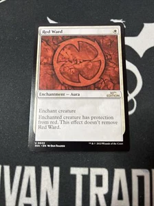 Red Ward 30th Edition x1 Magic cards MTG - Picture 1 of 1