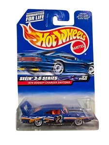 2000 Hot Wheels Seein' 3D Series 1970 Dodge Charger Daytona Lace Wheels - LESEN - Bild 1 von 12
