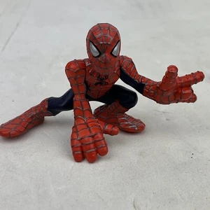 Hasbro Marvel Superhero Squad Crouching Spider-Man 2 Figure 2006 Movie Style - Picture 1 of 6