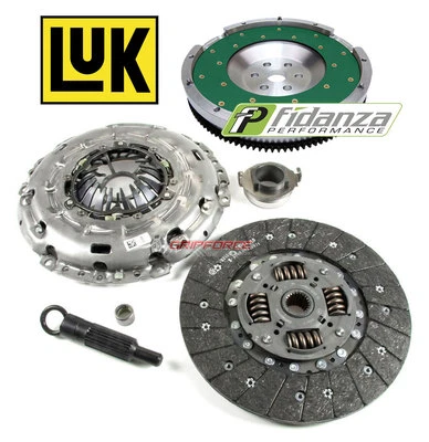 LUK CLUTCH KIT & FIDANZA ALUMINUM FLYWHEEL FOR 06-13 MAZDA 3 6 MAZDASPEED TURBO - Image 1 of 4