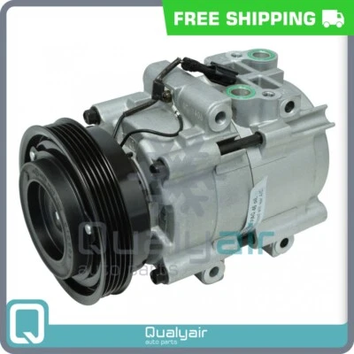A/C Compressor for Hyundai Santa Fe, Sonata & Kia Optima 2.4L - 2001-2006 QU - Image 1 of 4