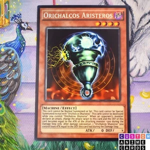 Tarjeta HOLO EFECTO ANIME Orichalcos Aristeros - Imagen 1 de 1