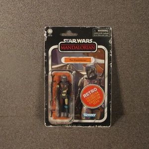 Star Wars The Madalorian Kenner Mandalorian Retro Actionfigur Mando - Bild 1 von 2