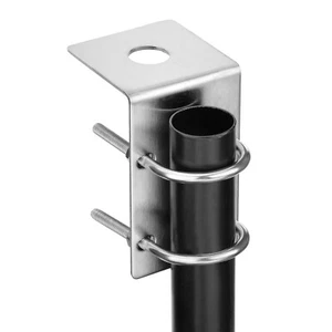 Stainless Steel Bracket Mount with U Bolt for Ham UHF VHF CB Cellular 4G Antenna - Picture 1 of 4