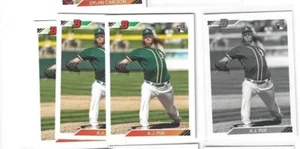 3x 2020 Bowman Heritage A.J. PUK A'S AND 1X BLACK AND WHITE ROOKIE - Picture 1 of 1