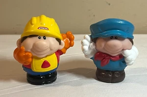 Little Tike - Chunky Little People - Trabajador de la construcción y conductor de tren - Imagen 1 de 2