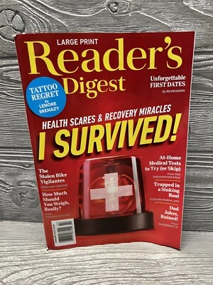 Reader’s Digest Large Print Version February 2025 Magazine - Image 1 of 4
