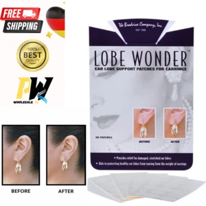 Lobe Wonder 60 Patches-Lobe Wonder Cerotto di Supporto per Lobi Orecchie - Invisibile - Foto 1 di 7