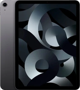 Used Apple iPad Air 5 (2022) Wifi, 64 GB, Gray, Poor Batt + Pristine Cosmetics - Picture 1 of 4