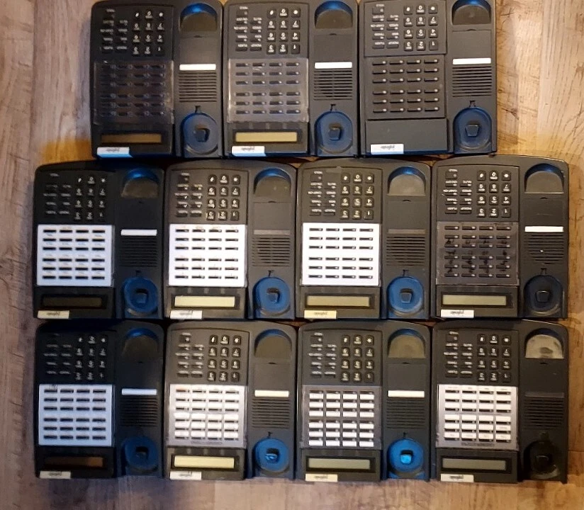 Lot of 10 Vodavi Infinite phones working pulled IN 1414-51 No headsets - Image 1 of 4