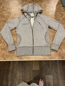 Patagonia Damen Small grau Bio Baumwolle Reißverschluss Hoodie Jacke Lake Tahoe - Bild 1 von 7