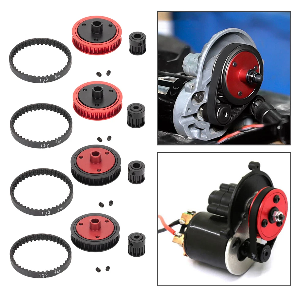 Gürtel Antrieb Getriebe Getriebe System für 1/10   Crawler Axial SCX10 - Bild 1 von 1