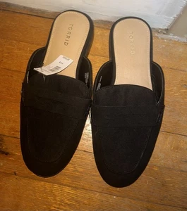 Zapatos sin cordones para mujer Torrid negros talla 11,5 ¡Nuevos! - Imagen 1 de 5