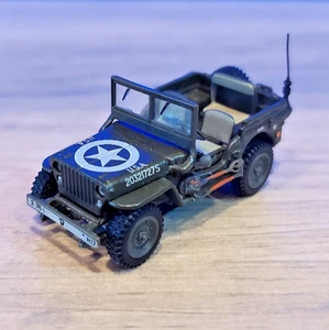 Schuco Junior Line 27022 Jeep Willys CJ-2A USA Army 1:76 Scale - Picture 1 of 10
