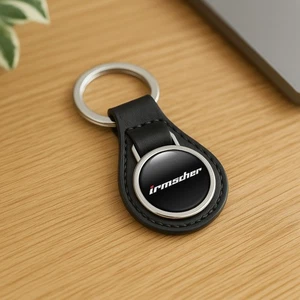 Irmscher Llavero Cuero | Llavero Logo Coche | Accesorios Coche - Imagen 1 de 10