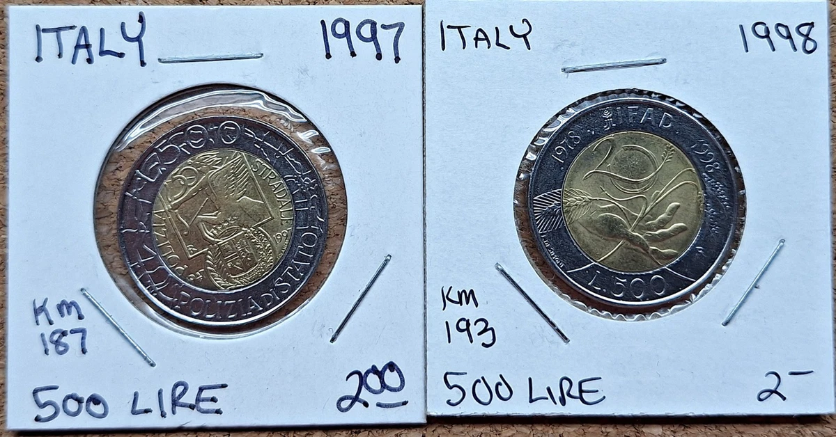 1998 Italian Coins (1861-Now) for sale | eBay