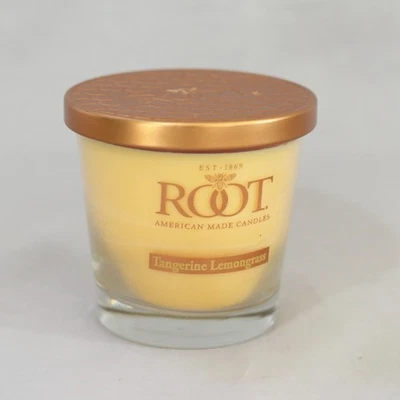 New Root Candle Tangerine Lemongrass Scent - Image 1 of 4