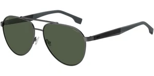 Hugo Boss Polarized Men's Aviator Sunglasses w/ Carbon Fiber - 1485S-0MFK-UC - Picture 1 of 4