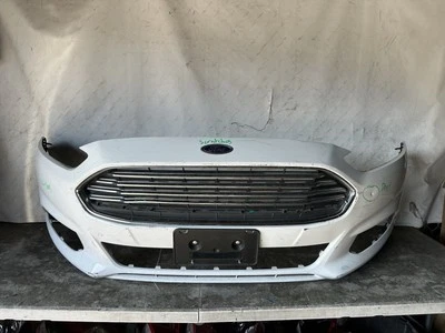 2013-2016 FORD FUSION FRONT BUMPER COVER  W/ GRILLE OEM USED - Image 1 of 4