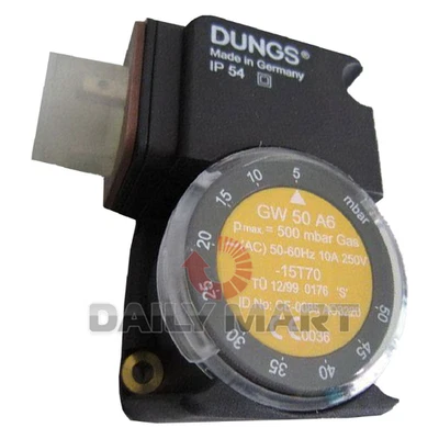 GW50A6 DUNGS Pressure Switch New In Box fast delivery free shipping - Image 1 of 2