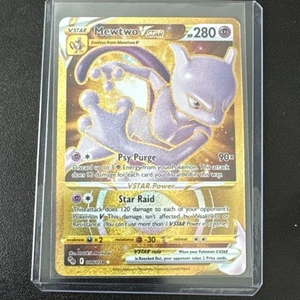 Mewtwo VSTAR (Secret) 086/078 Pokémon GO Holo - Picture 1 of 2