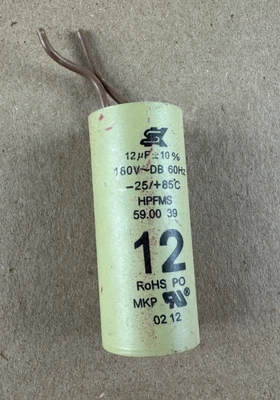 Nuevo condensador de arranque de motor en maceta Seika SK 12 uf 180 VAC para bomba Grundfos (cantidad) Foto 1 de 4