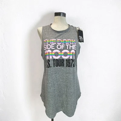 CHASER Pink Floyd Tank Top L US Tour 1973 Dark Side Of Moon Graphic Cotton Blend - Image 1 of 4