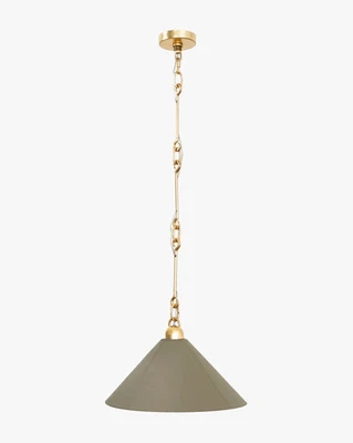 McGee&Co. Scarlett Pendant Dove Gray / Gold - Image 1 of 4