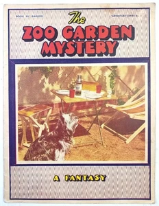 THE ZOO GARDEN MYSTERY. JOHN TOMBS. BOOK BY BARKER. ADVENTURE SERIES #1. 1948 - Picture 1 of 3