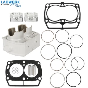 For Polaris Ranger XP Crew 800 RZR 800 Cylinder Piston Gasket Top End Kit - Picture 1 of 16