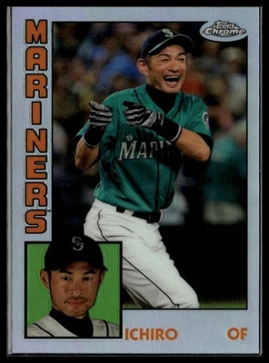 Ichiro 2019 Topps Chrome 1984 35th Anniversary #84TC-14 Mariners - Image 1 of 2