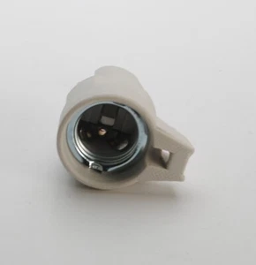 SCHAUM 212852 Porzellanfassung E27 einteilig 6Stk. - Bild 1 von 2