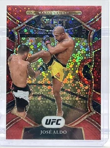 2021 Select UFC Red Disco Prizm Concourse Jose Aldo 35/199 - Picture 1 of 2