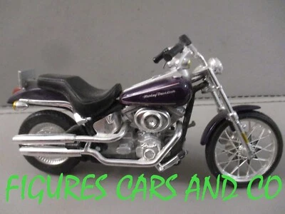 1/18 MOTO HARLEY DAVIDSON 2002 FXSTD SOFTAIL DEUCE MAISTO FX - Photo 1/2