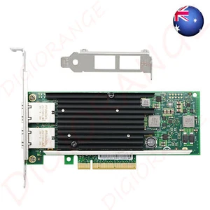 Intel X540-T2 10G dual RJ45 ports Ethernet Converged Network Adapter OEM New AU - Picture 1 of 13