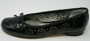 ROS HOMMERSON WOMEN'S MARTY BLACK SOFTY ORNAMENTAL BALLET FLATS SHOES SZ: 7/M - Picture 1 of 6