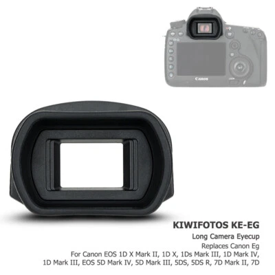 Long Eyepiece Eyecup fr Canon EOS 5D Mark IV III 5DS R 7D Mark II 1D Mark III IV - Image 1 of 4