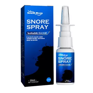 2 Stück pflanzliches Anti-Schnarch-Spray, 30 ml, Löscher, Schnarchlösung, ver - Bild 1 von 12