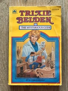 Trixie Belden #7- The mysterious Code (Square PB Edition) By Kathryn Kenny - Picture 1 of 3