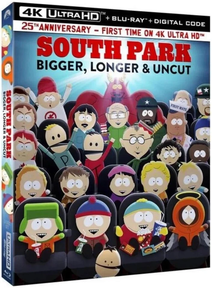 South Park: Bigger, Longer and Uncut (4KUHD + Blu-ray w/ Slip) - Image 1 of 1