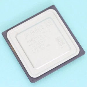 AMD K6-2 400Mhz Socket 7 CPU Processor AMD-K6-2/400AFR 2.2V / 3.3V IO 0.25Micron - Picture 1 of 3