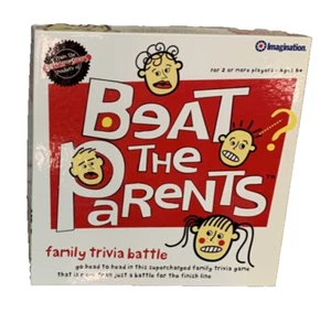 Beat The Parents Board Game Family Trivia Battle Ages 8+ Family Fun Complete - Picture 1 of 6