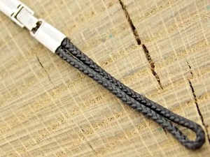 NOS Vintage Rolled Gold Plate & Nylon Watch Band Loop End Unused JB Champion - Picture 1 of 4