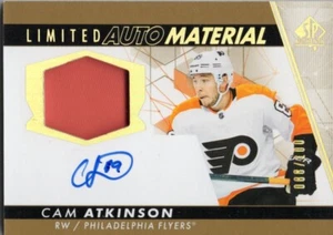22/23 Sp Authentic Cam Atkinson Limited Auto Material Patch Signatures /100 - Picture 1 of 1