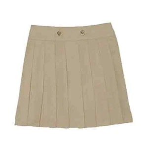 French Toast Girls School Uniform Pleated Skirt Skort Khaki , Sz 14 - Picture 1 of 3