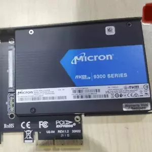 3.2TB MICRON SSD 9300 max U2 MTFDHAL3T2TDR U2 NVME Solid State Drive Genuine - Picture 1 of 3